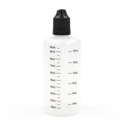 Bouteille graduée PE 100ml CB (10 pièces)