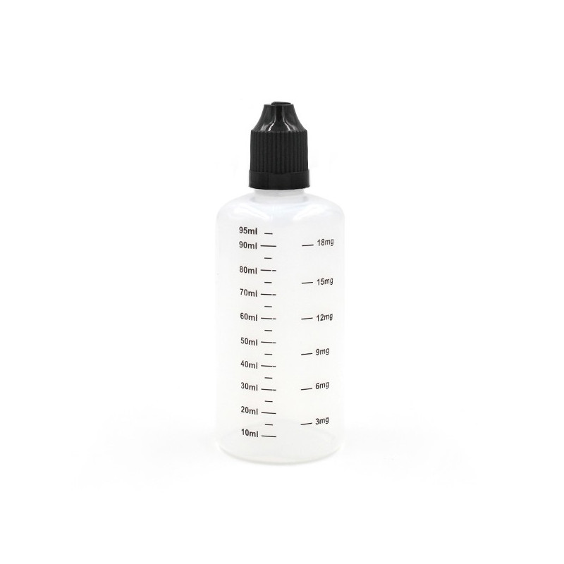 Bouteille graduée PE 100ml CB (10 pièces)