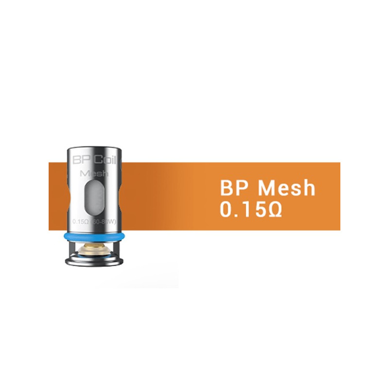 Résistances BP Mesh (0.15) Aspire (pack de 5)