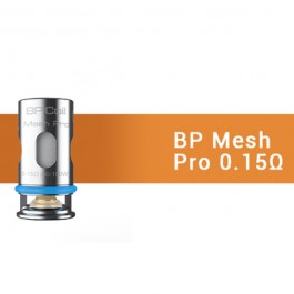 Résistances BP Mesh Pro (0.15) Aspire (pack de 5)