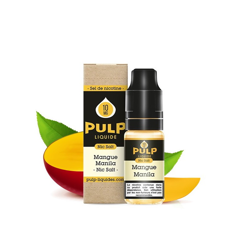 Mangue Manila NS 10ml Pulp Nic Salt by Pulp (10 pièces)