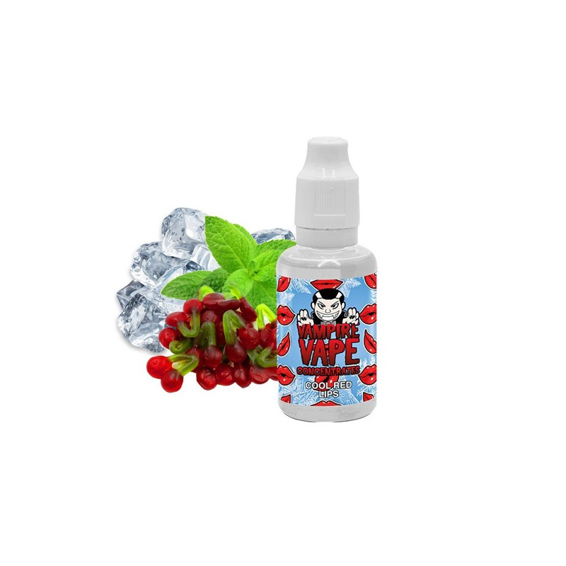 Concentré Cool Red Lips 30 ml Vampire Vape (5 pièces)