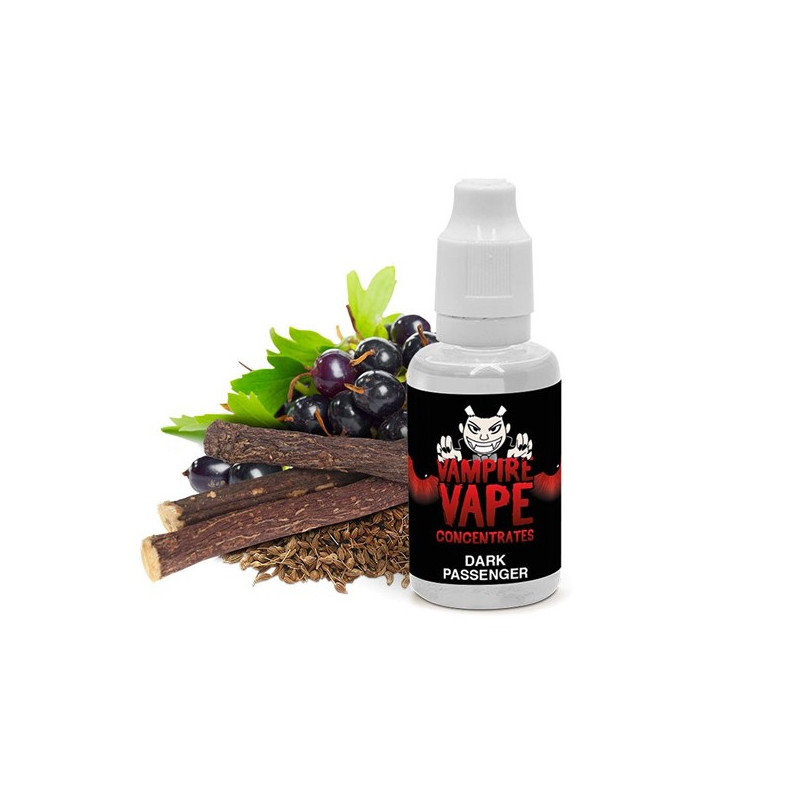 Concentré Dark Passenger 30 ml Vampire Vape (5 pièces)