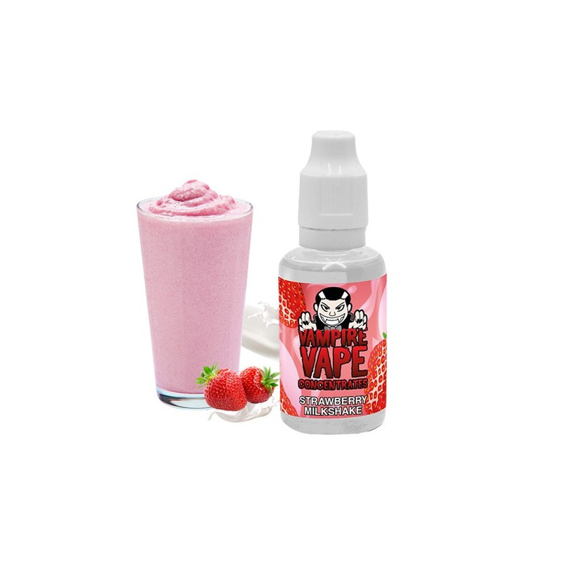 Concentré Strawberry Milkshake 30 ml Vampire Vape (5 pièces)