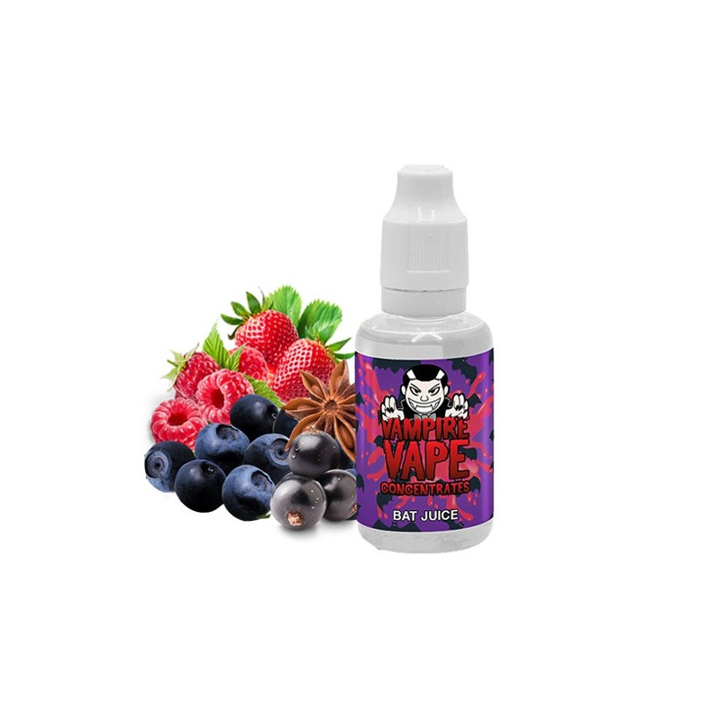 Concentré Bat Juice 30 ml Vampire Vape (5 pièces)