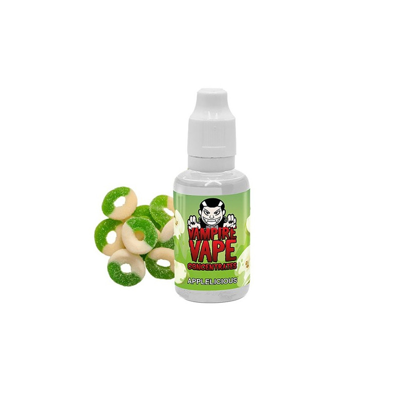 Concentré Applelicious 30 ml Vampire Vape (5 pièces)