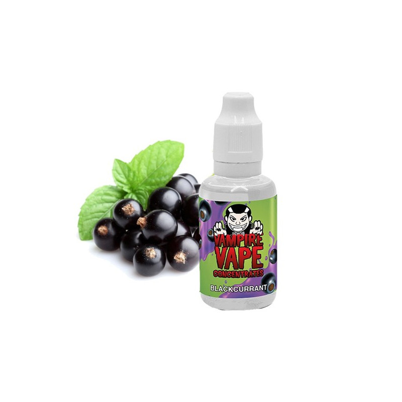 Concentré Blackcurrant 30 ml Vampire Vape (5 pièces)