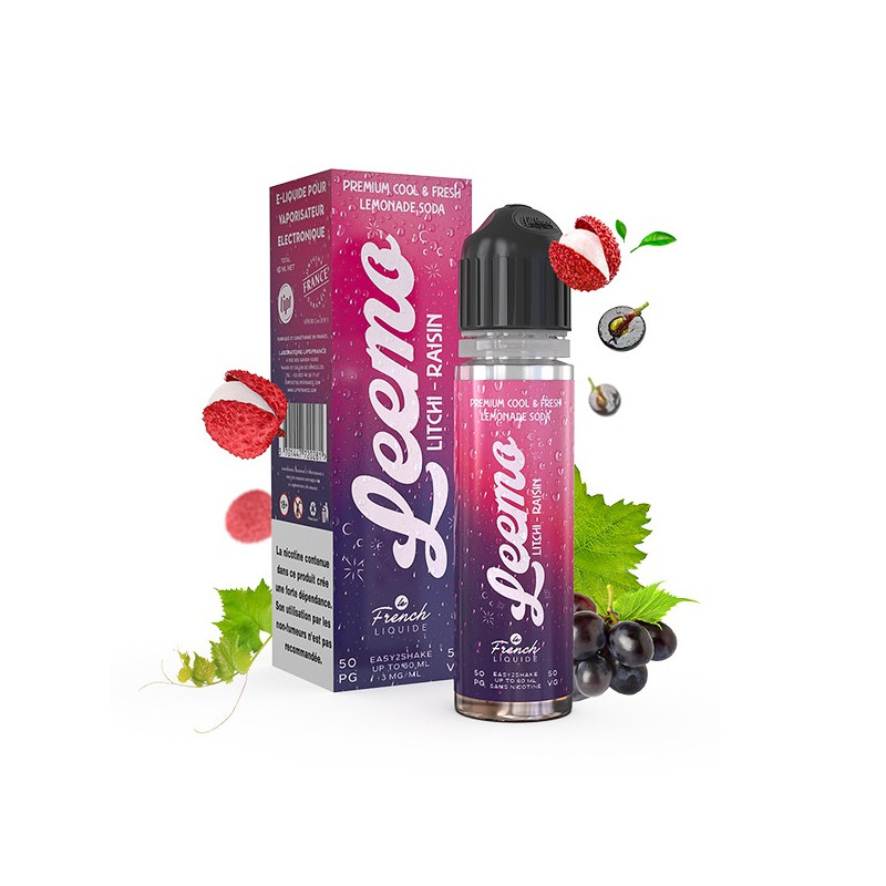 Kit Easy2Shake Litchi Raisin 60ml Leemo by Le French Liquide