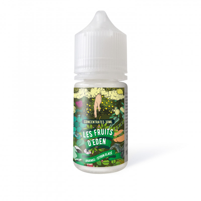 Concentré Ananas Citron Glacé 30ml Les Fruits d'Eden by Le Coq qui Vape (5 pièces)