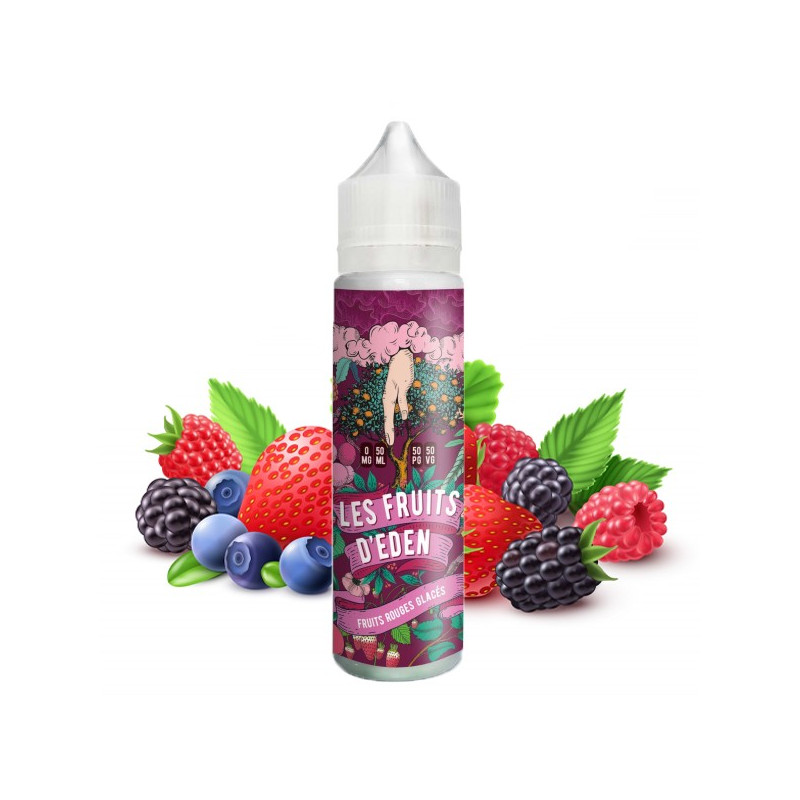 Fruits Rouges Glacés 50ml Les Fruits d'Eden by Le Coq qui Vape