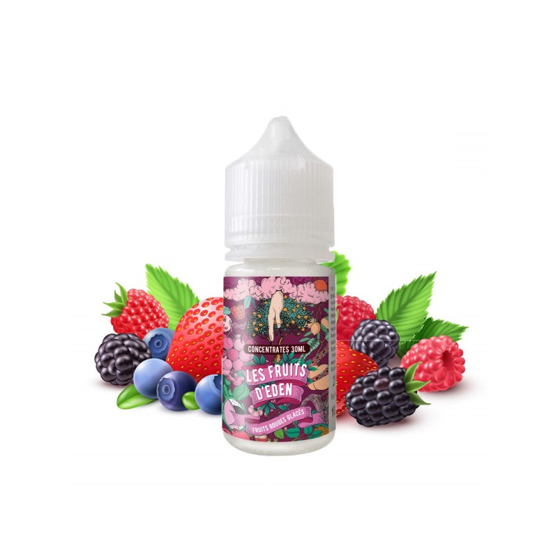 Concentré Fruits Rouges Glacés 30ml Les Fruits d'Eden by Le Coq qui Vape (5 pièces)