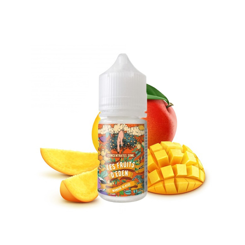 Concentré Mangue Glacée 30ml Les Fruits d'Eden by Le Coq qui Vape (5 pièces)