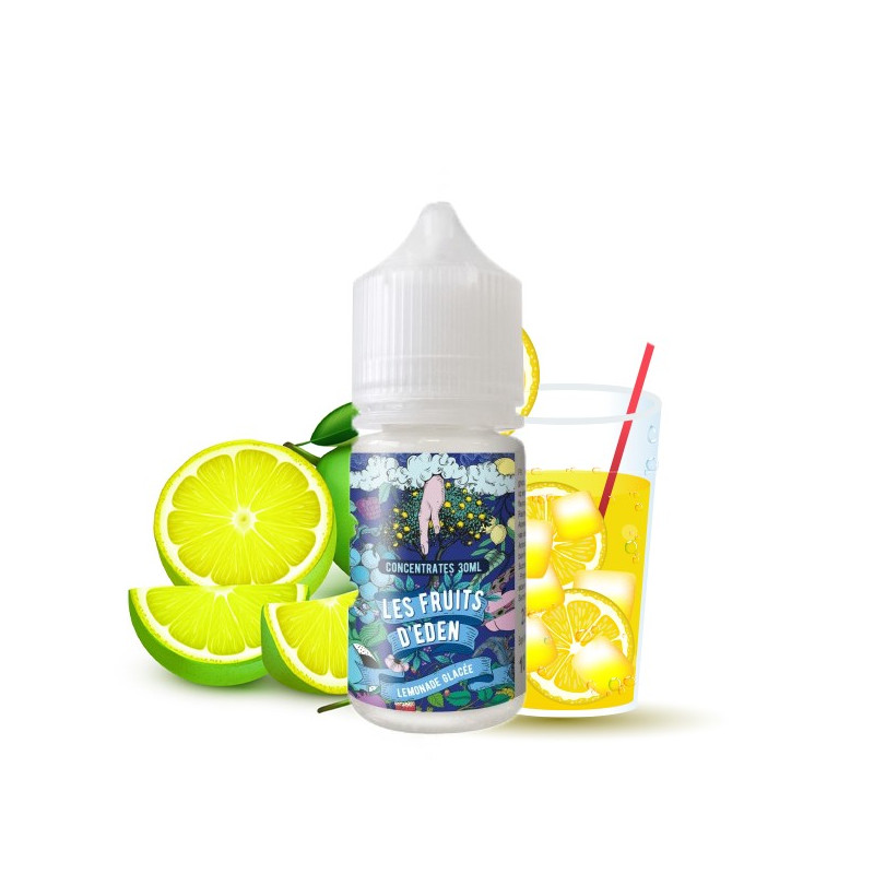 Concentré Limonade Glacée 30ml Les Fruits d'Eden by Le Coq qui Vape (5 pièces)