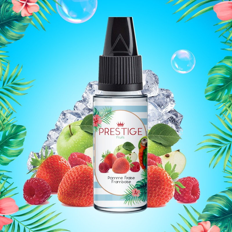 Concentré Pomme, Fraise, Framboise 10ml Prestige Fruits (10 pièces)