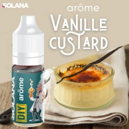 Concentré Vanille Custard 10ml Solana (10 pièces)