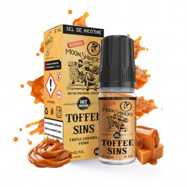 Moon Shiners : Toffee Sins Salt 10ml Le French Liquide (6 pièces)