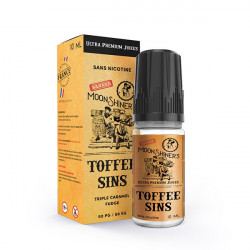 Moon Shiners : Toffee Sins 10ml Le French Liquide (6 pièces)