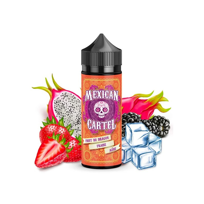 Fruit du Dragon Fraise Mûre 100ml Mexican Cartel