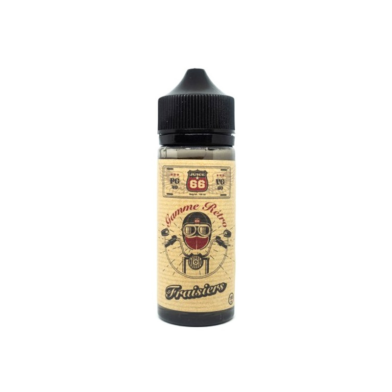 Fraisiers 100ml Retro by Juice 66 Fraisiers 100ml Retro by Juice 66