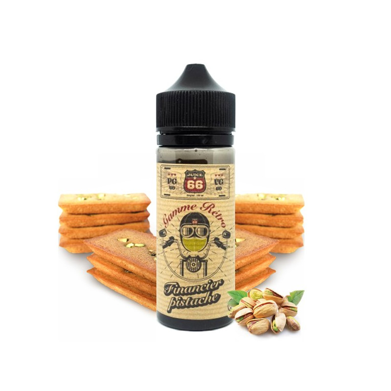 Financier Pistache 100ml Retro by Juice 66