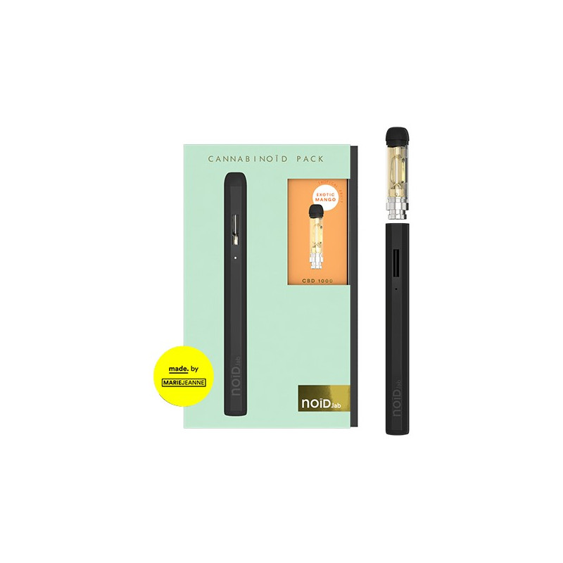 Kit Noïd.lab Vape Pen CBD avec Pod CBD 100 Exotic Mango Marie Jeanne