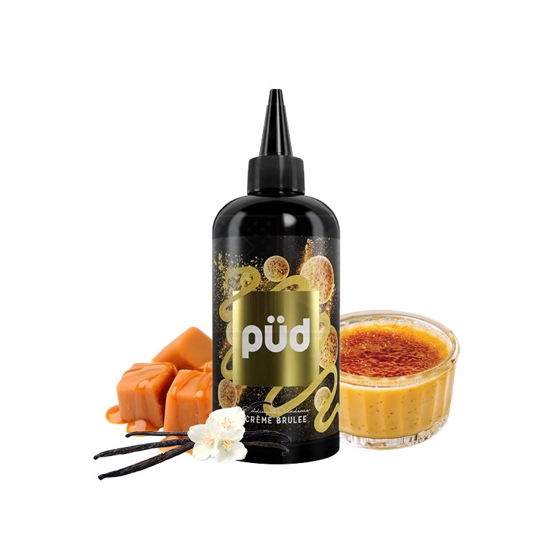 Crème Brulée 200ml Püd by Joe's Juice (dropper inclus)