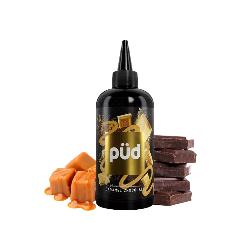 Caramel Chocolate 200ml Püd by Joe's Juice (dropper inclus)