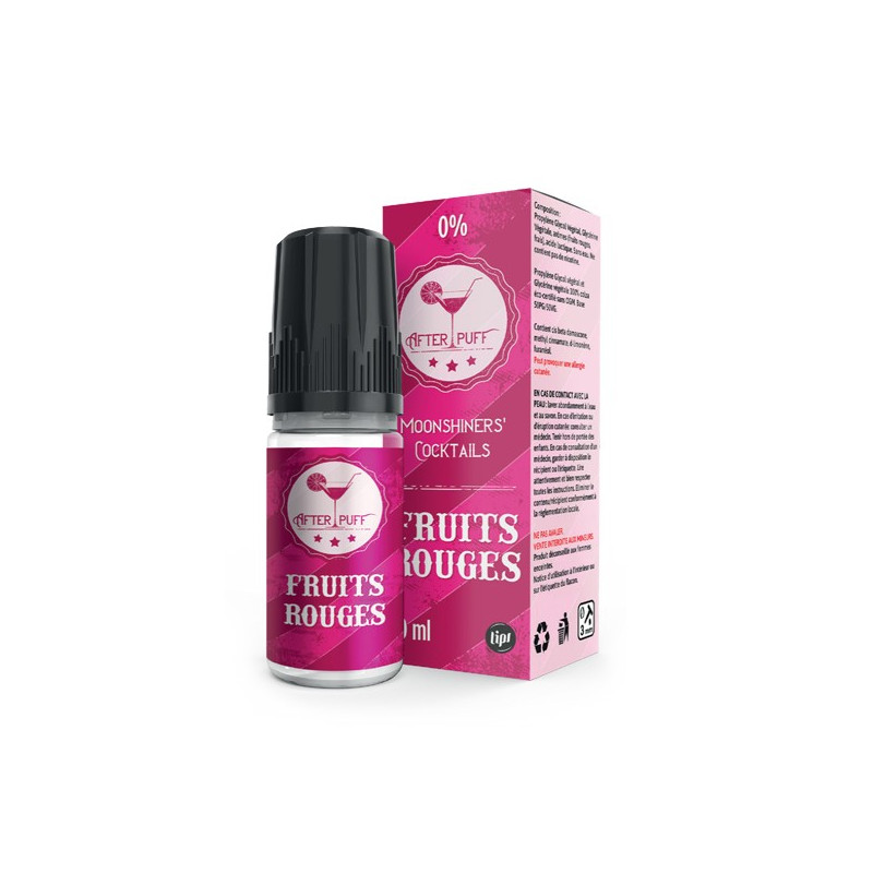 Fruits Rouges 10ml After Puff by Le French Liquide (6 pièces)