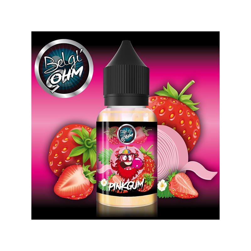 Concentré Pink Gum 30ml Belgi'Ohm (6 pièces)