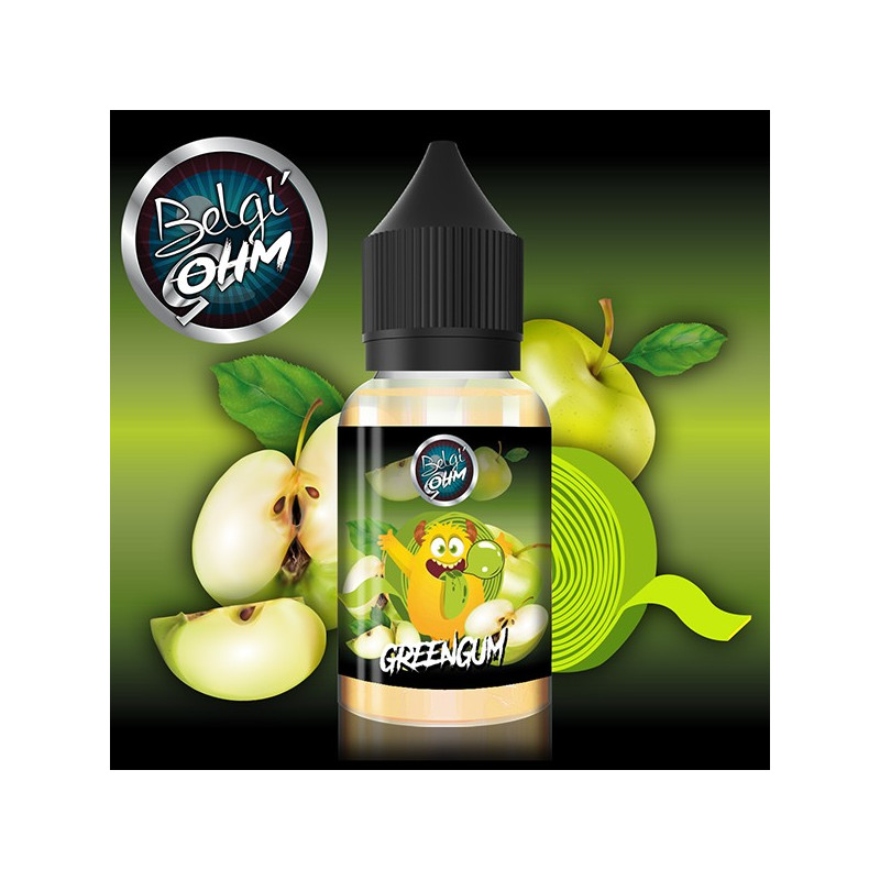 Concentré Green Gum 30ml Belgi'Ohm (6 pièces)