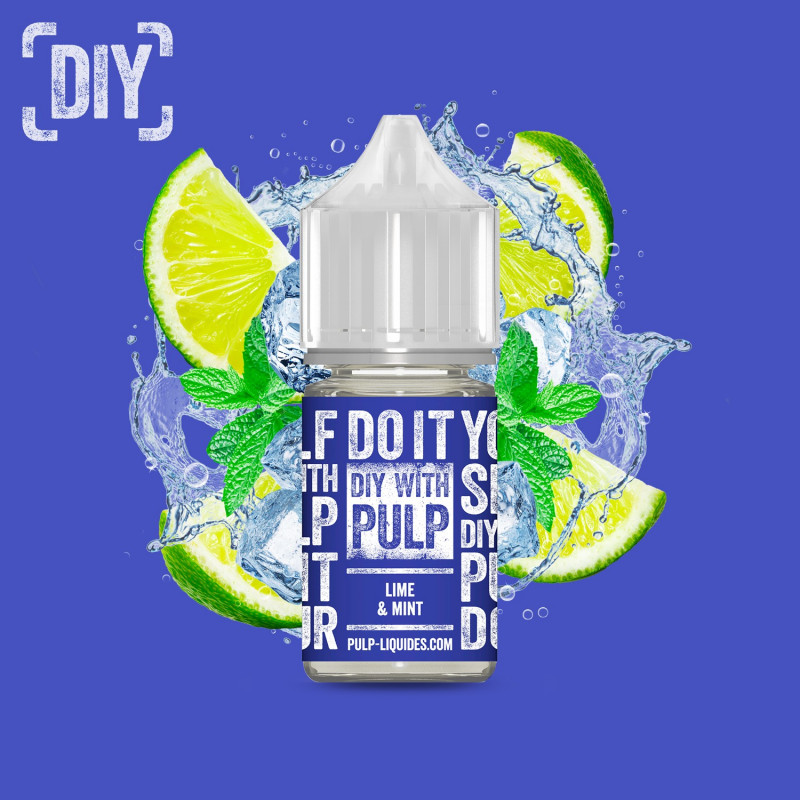 Concentré Lime & Mint 30ml DIY with Pulp by Pulp (6 pièces)