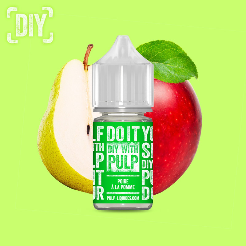 Concentré Poire à la Pomme 30ml DIY with Pulp by Pulp (6 pièces)