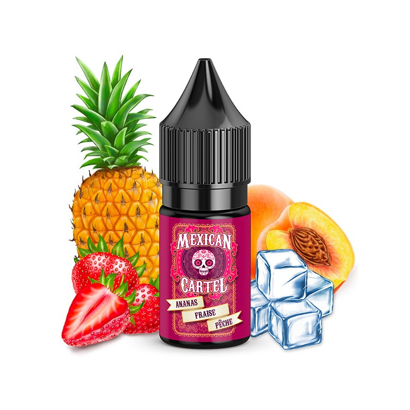 Concentré Ananas Fraise Pêche 10ml Mexican Cartel (10 pièces)