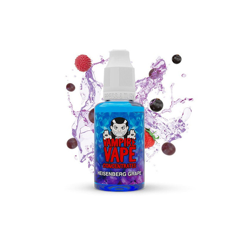 Concentré Heisenberg Grape 30ml Vampire Vape (5 pièces)