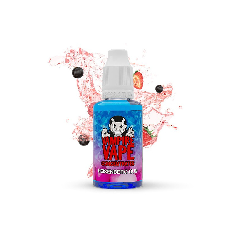 Concentré Heisenberg Gum 30ml Vampire Vape (5 pièces)