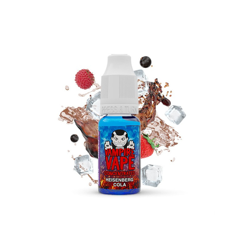 Concentré Heisenberg Cola 10 ml Vampire Vape (5 pièces)