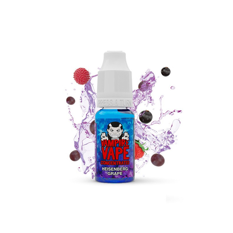 Concentré Heisenberg Grape 10 ml Vampire Vape (5 pièces)