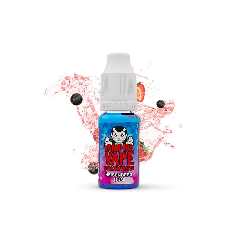 Concentré Heisenberg Gum 10 ml Vampire Vape (5 pièces)