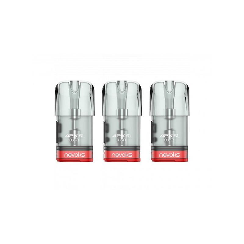 Pod de remplacement APEX S1 2ml (0.8/1.2) Nevoks (pack de 3)