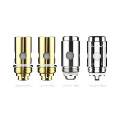 Résistances S-Coil pour Sceptre (0.5/0.6/0.65/1.2) Innokin (pack de 5) Résistances S-Coil pour Sceptre (0.5/0.6/0.65/1.2) Innokin (pack de 5)
