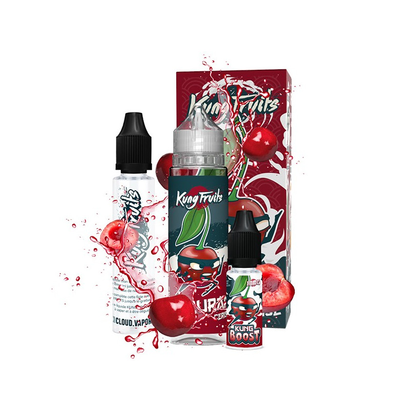 Sakuran 70ml + Kung Boost offert Kung Fruits by Cloud Vapor