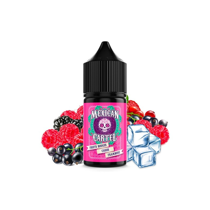 Concentré Fruits Rouges Cassis Framboise 30ml Mexican Cartel (5 pièces)