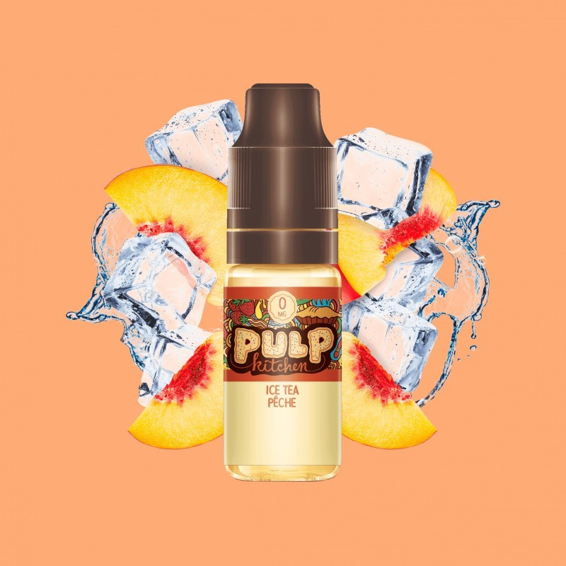 Ice Tea Pêche 10ml Pulp Kitchen by Pulp (10 pièces)