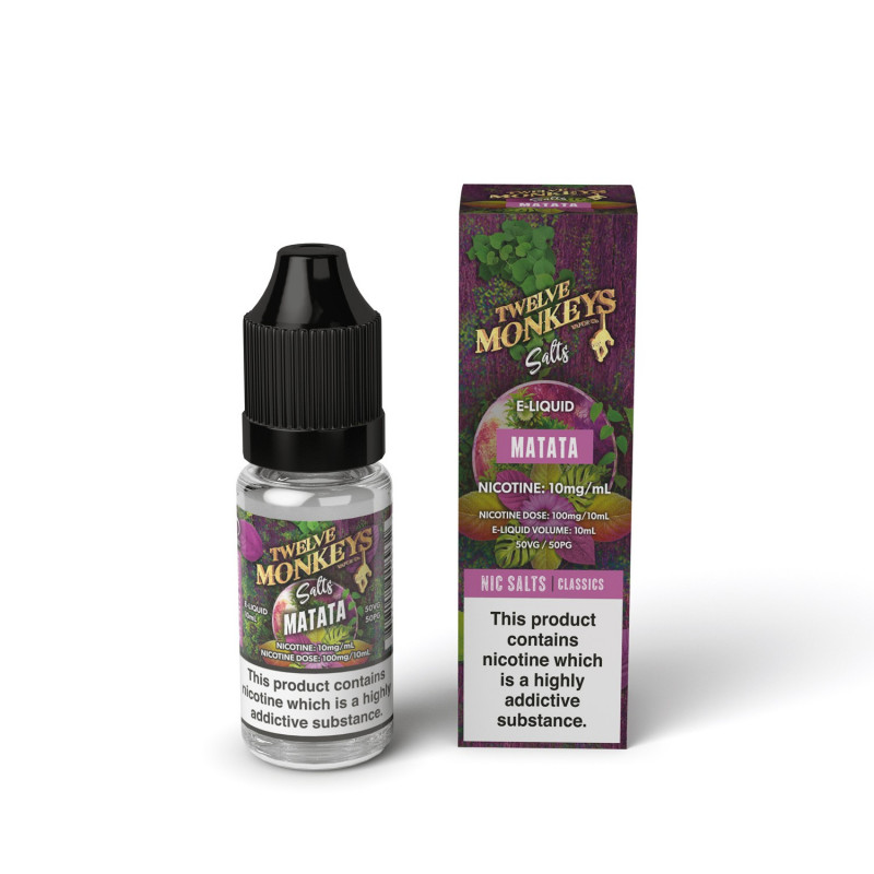 Matata 10ml Twelve Monkeys (sels de nicotine)