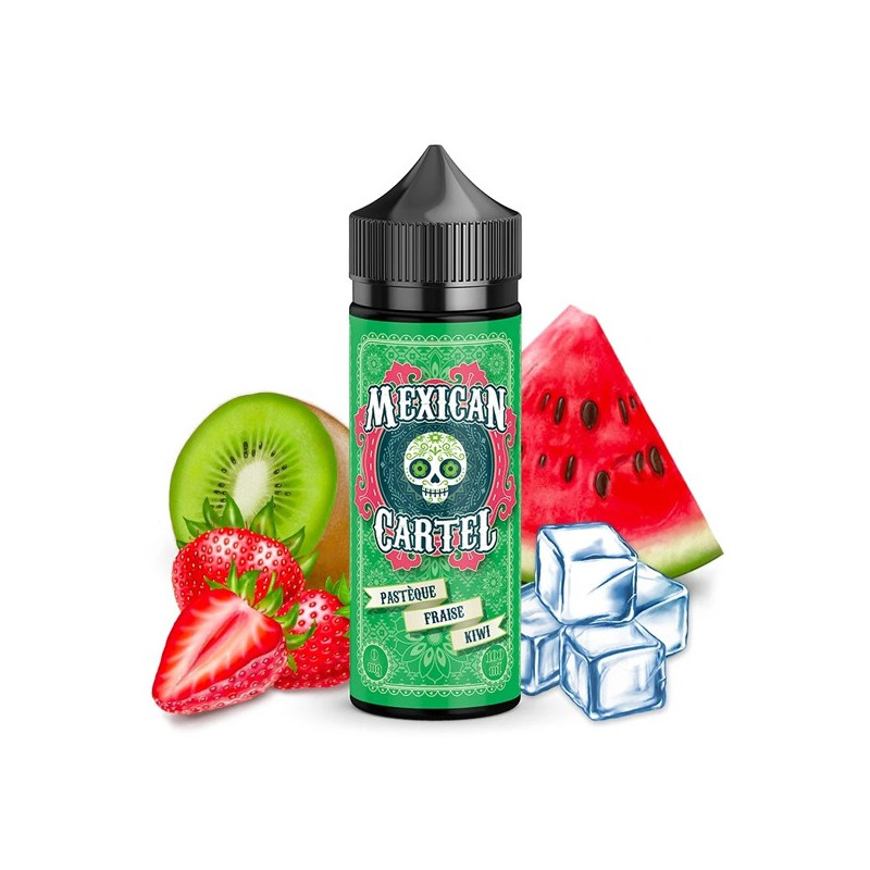 Pastèque Fraise Kiwi 100ml Mexican Cartel