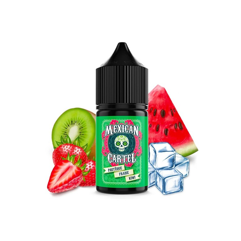 Concentré Pastèque Fraise Kiwi 30ml Mexican Cartel (5 pièces)