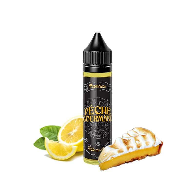 Tarte au Citron 50ml Péché Gourmand by O'J Lab