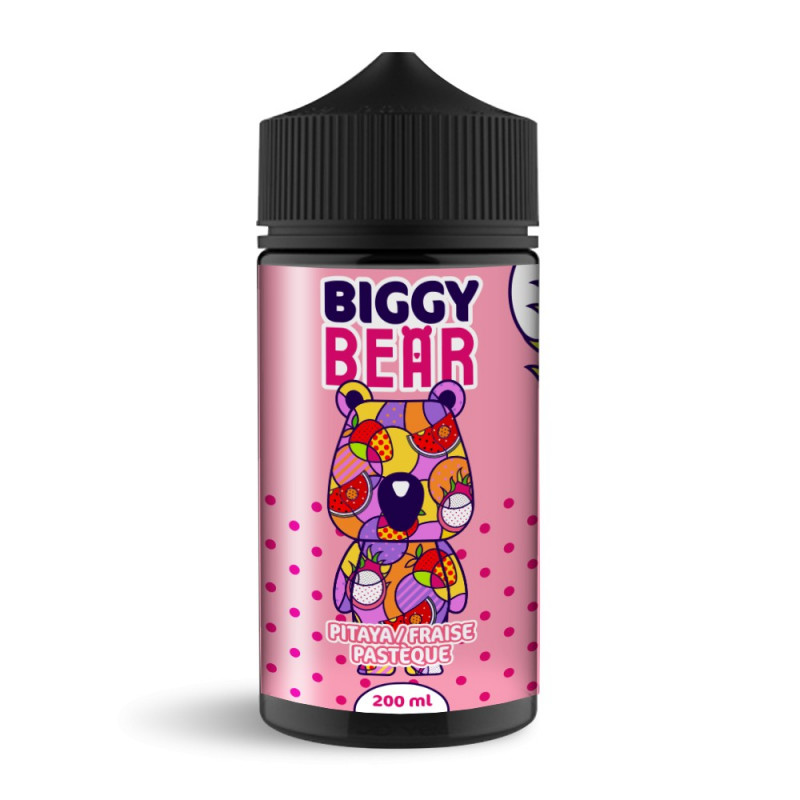Pitaya Fraise Pastèque 200ml Biggy Bear Pitaya Fraise Pastèque 200ml Biggy Bear