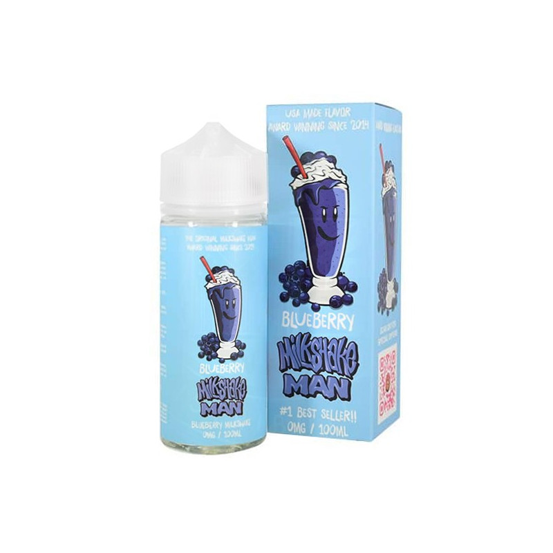 Blueberry 100ml Milkshake Man by Marina Vape Blueberry 100ml Milkshake Man by Marina Vape