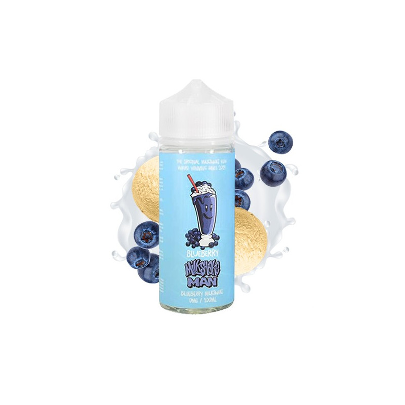 Blueberry 100ml Milkshake Man by Marina Vape